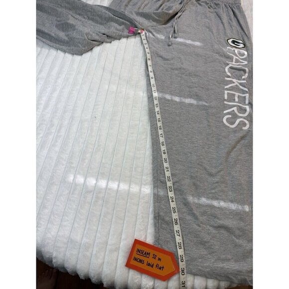 Mens Green Bay Packers Loungewear Pants NFL Team Apparel Sleepwear Size 3X - Picture 6 of 12